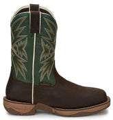 TONY LAMA GRN ST SR WP PULL-ON